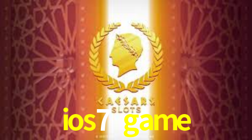 APP oficial da ios7 game para mobile